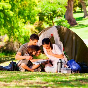 Camping en familia